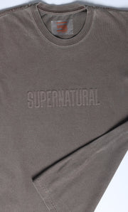 "SUPERNATURAL" MOCHA CLASSIC TEE