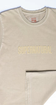 "SUPERNATURAL" UMBER CLASSIC TEE